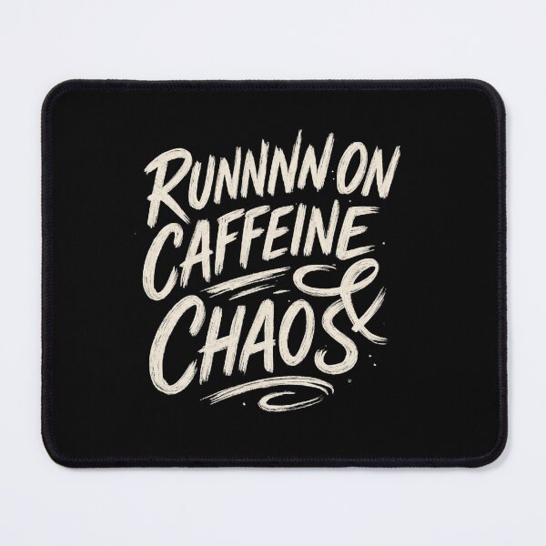Item preview, Running On Caffeine Chaos designed and sold by SiarheiYur.