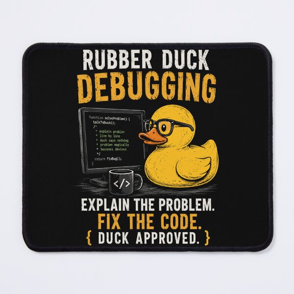 Item preview, Rubber Duck Debugging designed and sold by aipolohu.