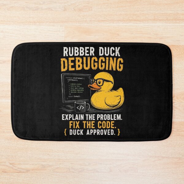 Item preview, Rubber Duck Debugging designed and sold by aipolohu.