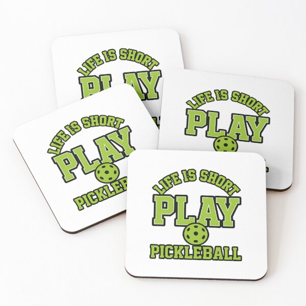 Item preview, Life Is Short, Play Pickleball Tee designed and sold by RhapsodyVariety.