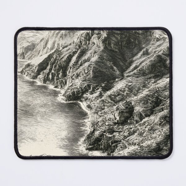 Item preview, Amalfi Coast Italy Vintage Design designed and sold by DolceVitalyDesign.