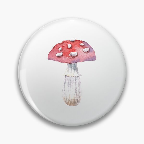 Item preview, Whimsical Red Mushroom Watercolor designed and sold by SashaZinch.