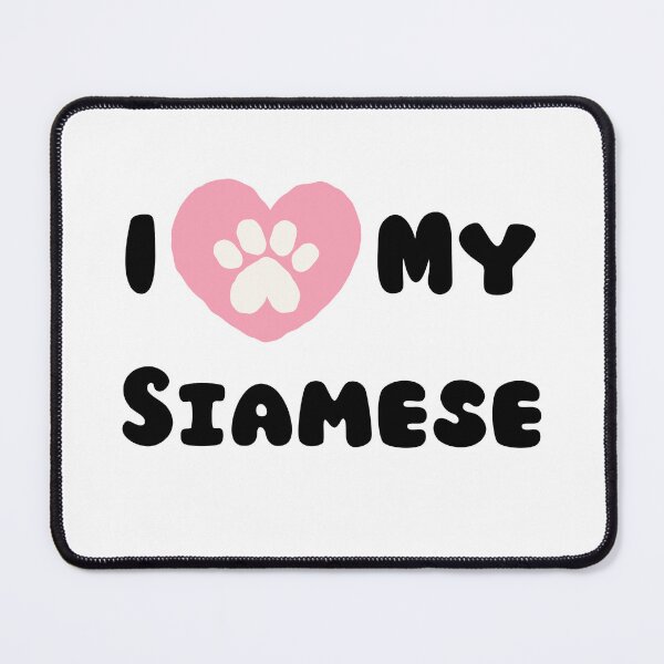 Item preview, I Love My Siamese designed and sold by lydia-hannah.