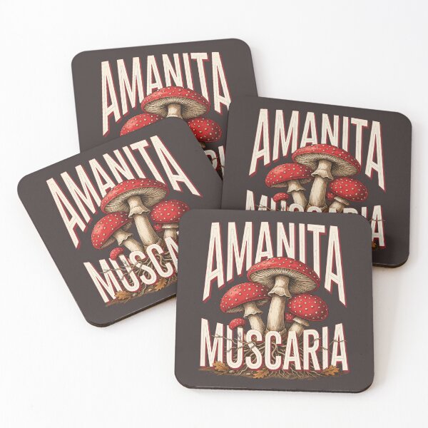 Item preview, Copy of Amanita Muscaria Collection | Mystical Mushroom Art  designed and sold by Hadamah.