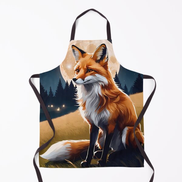 Item preview, A Peaceful Fox in the Moonlit Wilderness. designed and sold by MissYouONLY.