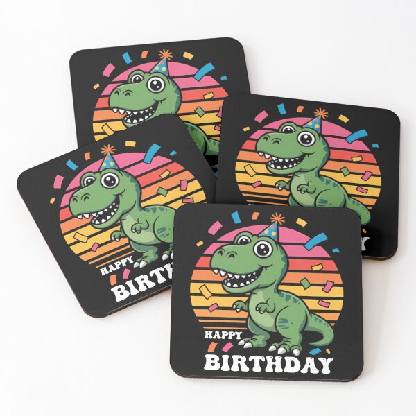 Item preview, Happy Birthday Dinosaur Party designed and sold by Stick-Artistry.