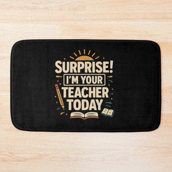 Item preview, Surprise Substitute Teacher designed and sold by SiarheiYur.