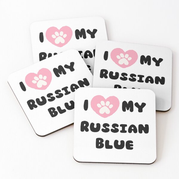 Item preview, I Love My Russian Blue designed and sold by lydia-hannah.