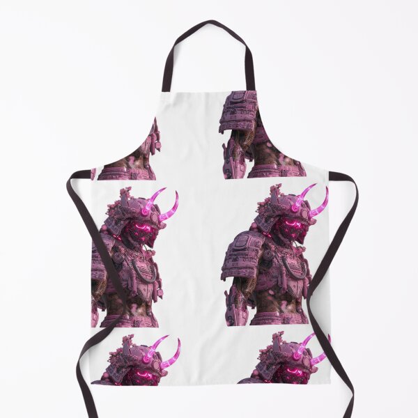 Item preview, Neon Oni Samurai – Pink Cyber Warrior designed and sold by Neo Tokio.