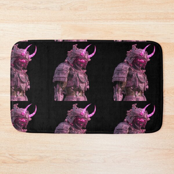 Item preview, Neon Oni Samurai – Pink Cyber Warrior designed and sold by Neo Tokio.