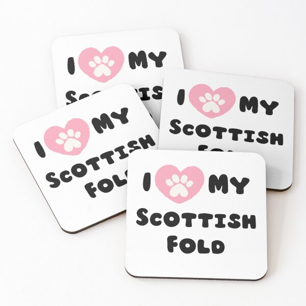 Item preview, I Love My Scottish Fold designed and sold by lydia-hannah.