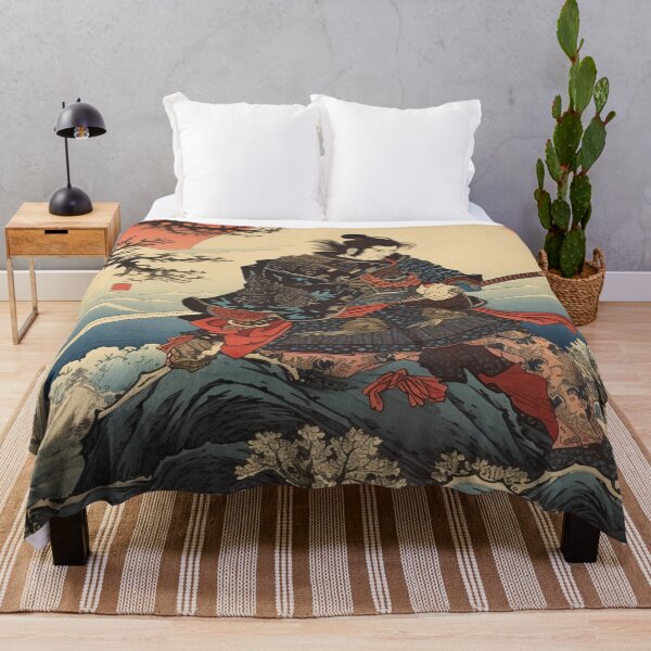 Item preview, Traditional Japanese Illustration - Samurai designed and sold by DaisukiTokyo.