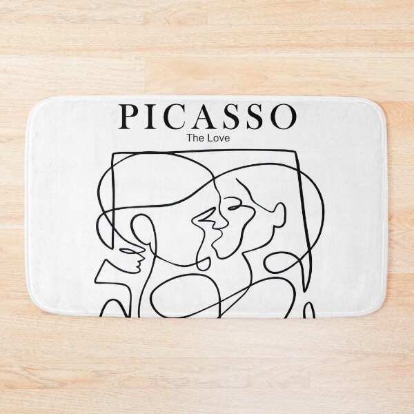 Item preview, Picasso love abstract line art designed and sold by benjaminmayer99.