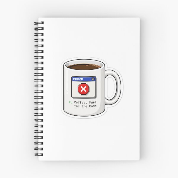 Item preview, Coffee Fuel For The Code Single Sticker - Funny Software Engineer Tech Humor Decal designed and sold by SlapHappyArt.