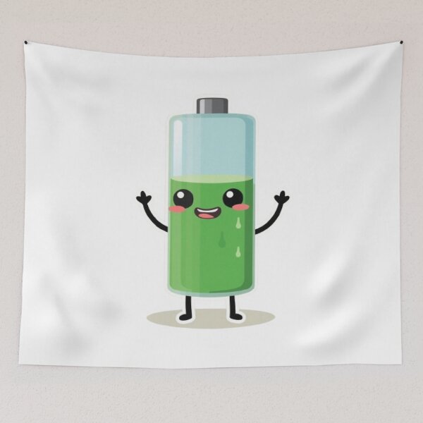 Item preview, Social Battery 1% Funny Sticker designed and sold by Stylestickers55.