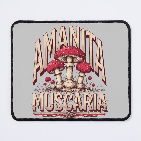 Item preview, Amanita Muscaria Collection | Mystical Mushroom Art designed and sold by Hadamah.
