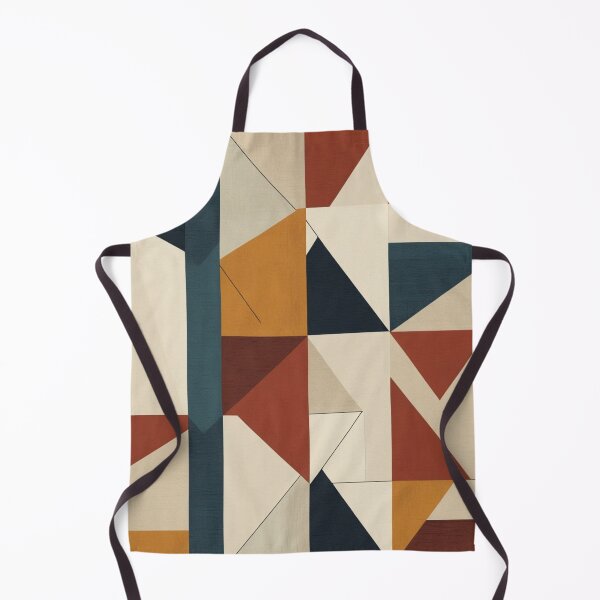 Item preview, Abstract Geometric Mural Arches Earth Tones designed and sold by EnmarcArt.