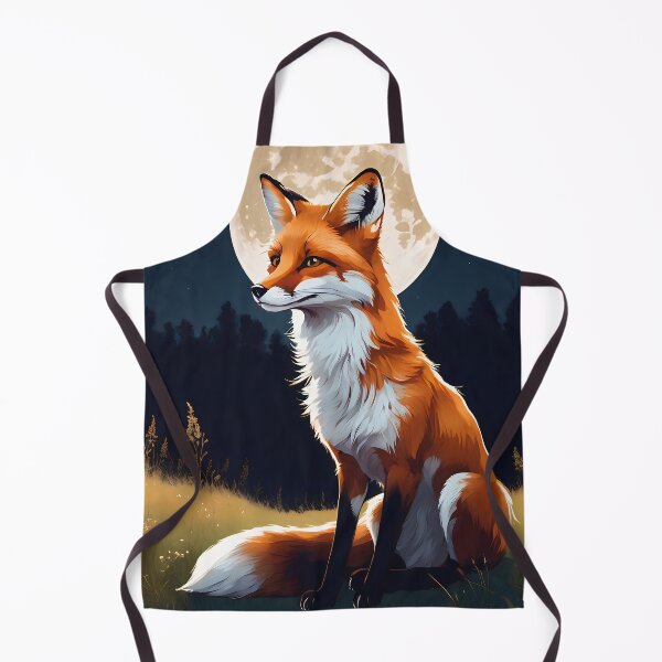 Item preview, Fox Enjoying a Calm Night in Nature. designed and sold by MissYouONLY.