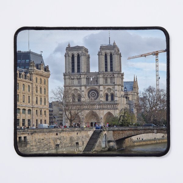 Item preview, Notre-Dame view from Seine River designed and sold by psychoshadow.