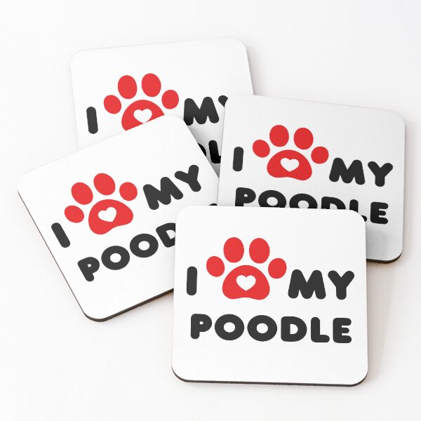Item preview, I Love My Poodle designed and sold by lydia-hannah.