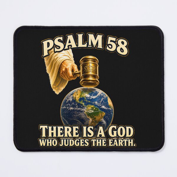 Item preview, Psalm 58 There Is A God Who Judges The Earth Christian Shirt designed and sold by Dexters Inspiring Creations.