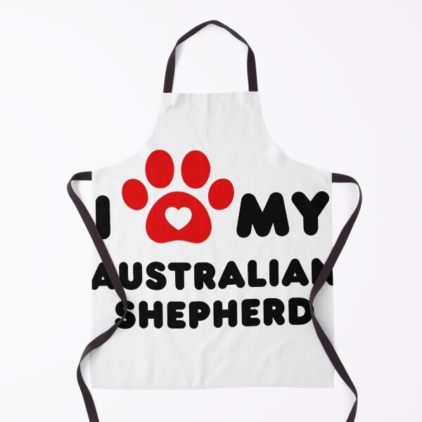 Item preview, I Love My Australian Shepherd designed and sold by lydia-hannah.