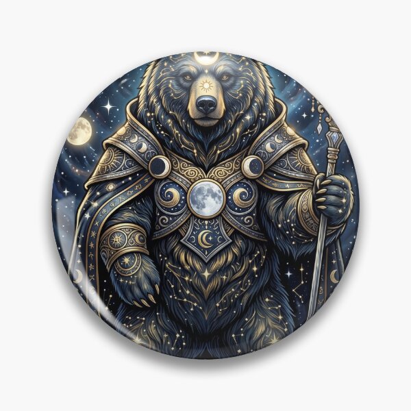 Item preview, Tarot Bear The Guardian Mystical Animal T-Shirt designed and sold by MERAKISL.