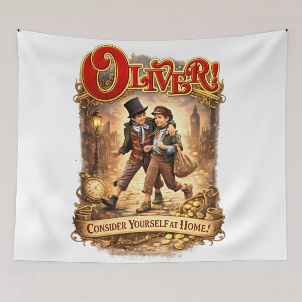 Item preview, Oliver Musical – Consider Yourself at Home Vintage Victorian London designed and sold by CatLovers Studio.