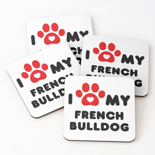 Item preview, I Love My French Bulldog designed and sold by lydia-hannah.