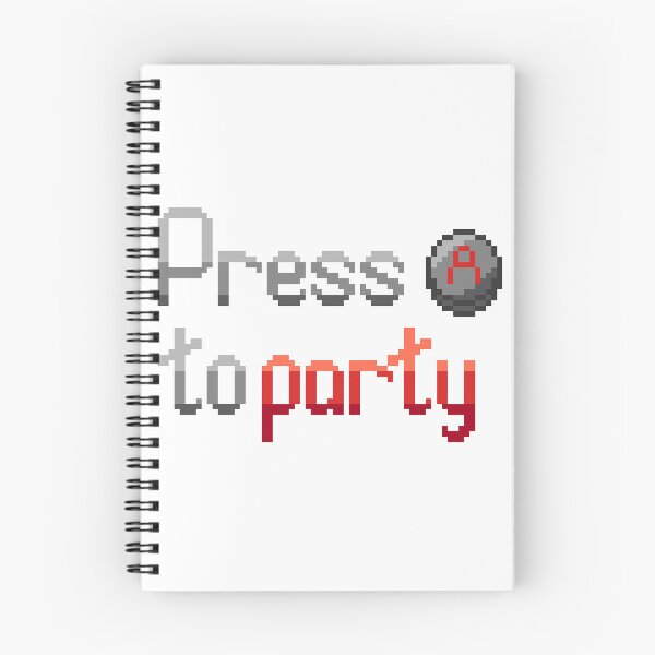 Item preview, Press A to party designed and sold by CyberphnxArtz.