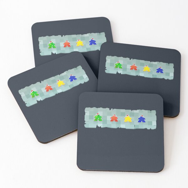 Item preview, christmas meeples designed and sold by ARTEMIDA'S STORE.