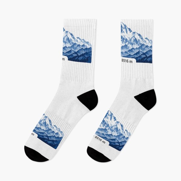 Item preview, Lhotse 8516 m – Minimalist Mountain Peak Illustration designed and sold by Gabe1983.