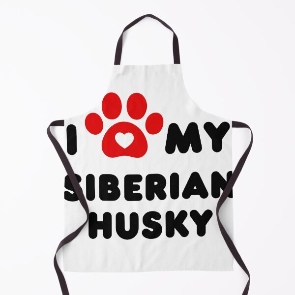 Item preview, I Love My Siberian Husky designed and sold by lydia-hannah.