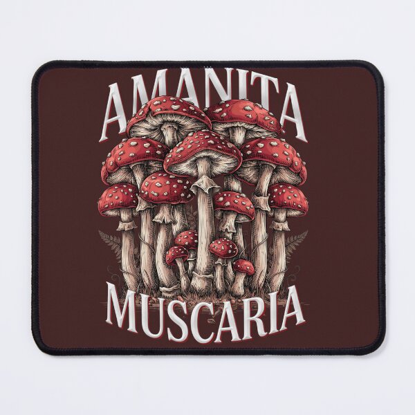 Item preview, Amanita Muscaria Collection | Mystical Mushroom Art designed and sold by Hadamah.