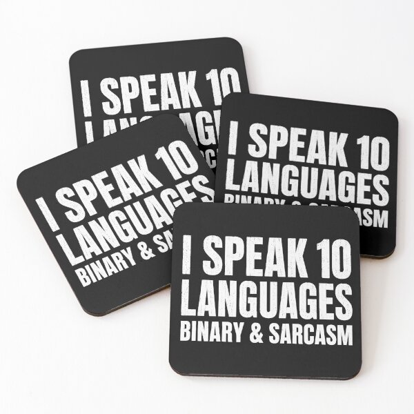 Item preview, Binary & Sarcasm designed and sold by aipolohu.