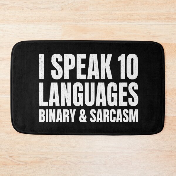 Item preview, Binary & Sarcasm designed and sold by aipolohu.