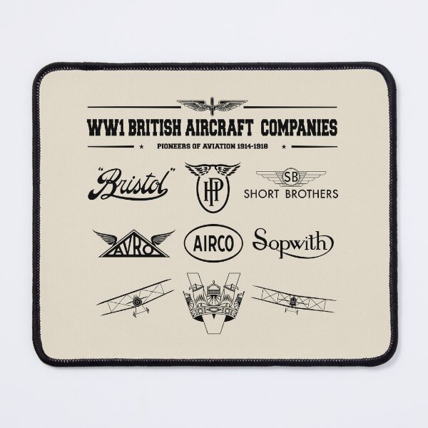 Item preview, WW1 British Aircraft Companies WW1 British Aircraft Companies Aviation Logo Collection 1914 1918 1914 1918 designed and sold by MilitaryMart.