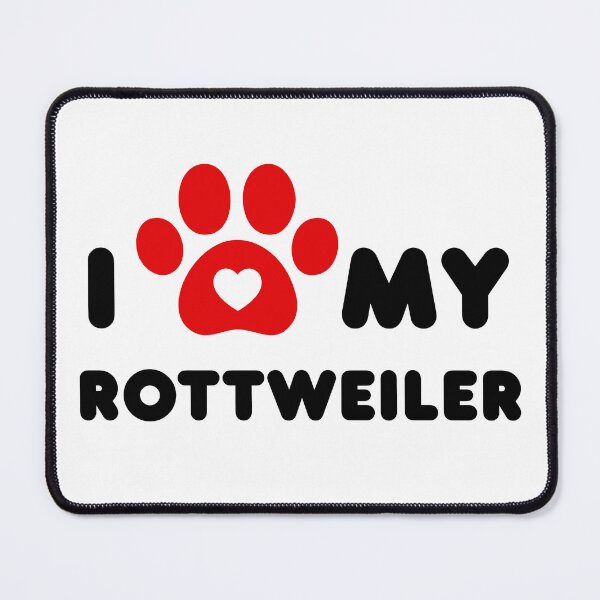 Item preview, I Love My Rottweiler designed and sold by lydia-hannah.