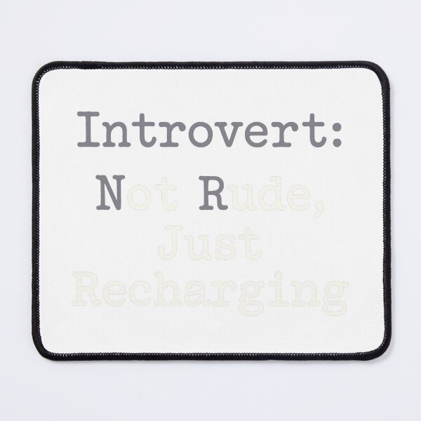 Item preview, Introvert Pride - Just Recharging designed and sold by RhapsodyVariety.