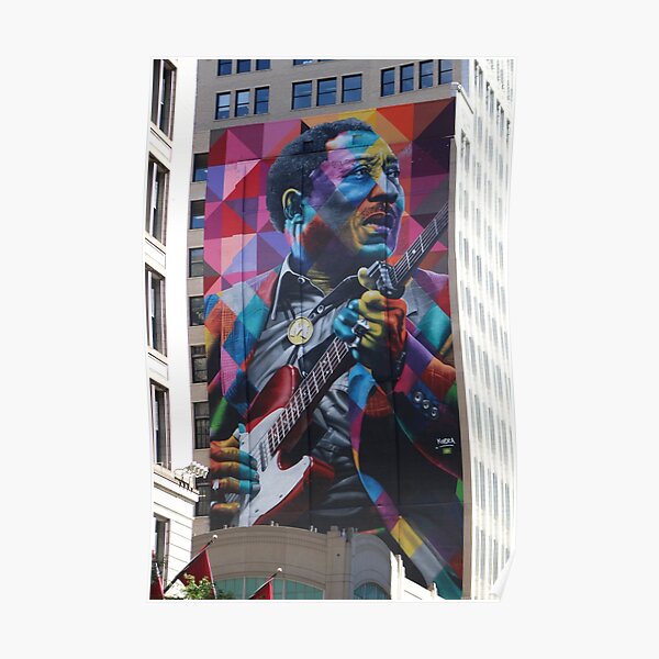 Muddy Waters in Chitown Poster