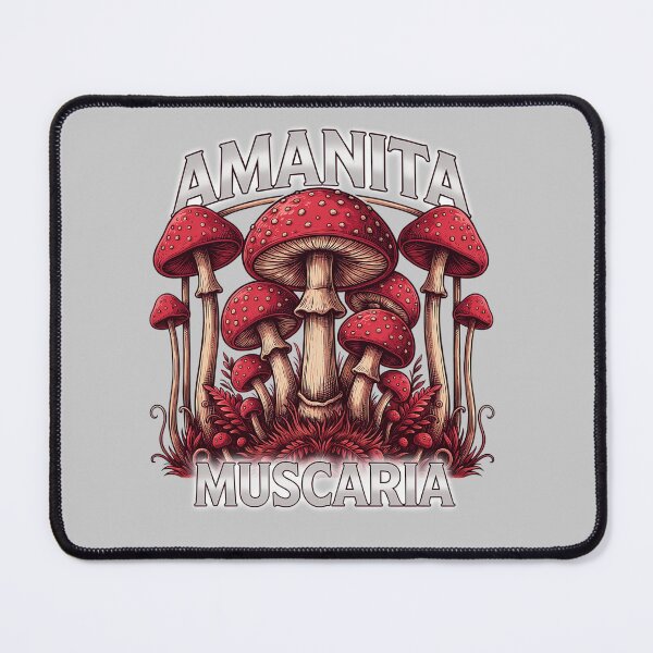 Item preview, Amanita Muscaria Collection | Mystical Mushroom Art designed and sold by Hadamah.