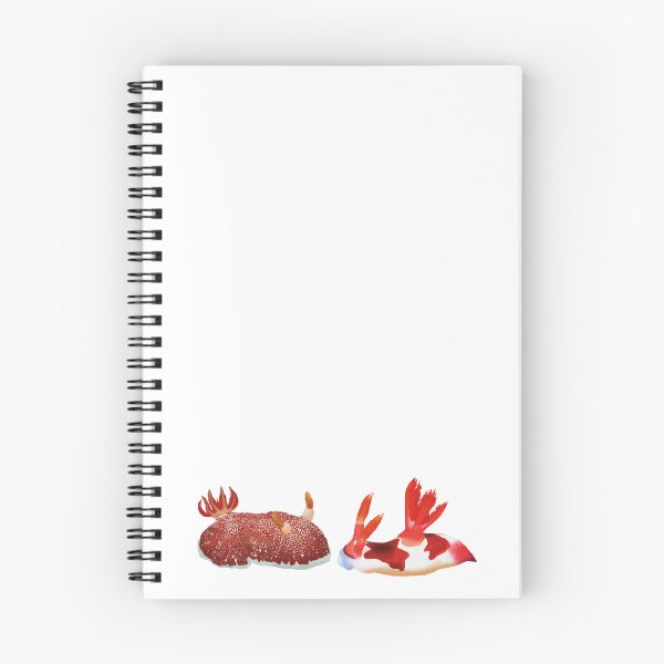 Item preview, Nudibranch duo - red sea slug designed and sold by Poulpimousse.