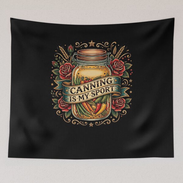 Item preview, Canning Jar Vegetables Preserving Hobby Design designed and sold by snowry.