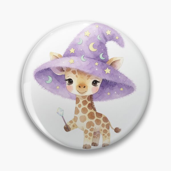 Item preview, Wizard Giraffe | Cute Magical Fantasy Animal designed and sold by AillustriaAK.