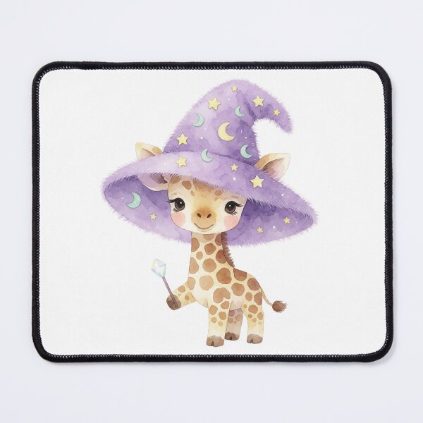 Item preview, Wizard Giraffe | Cute Magical Fantasy Animal designed and sold by AillustriaAK.
