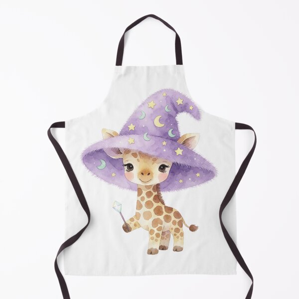 Item preview, Wizard Giraffe | Cute Magical Fantasy Animal designed and sold by AillustriaAK.