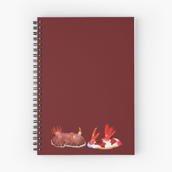 Item preview, Nudibranch duo - red sea slug designed and sold by Poulpimousse.