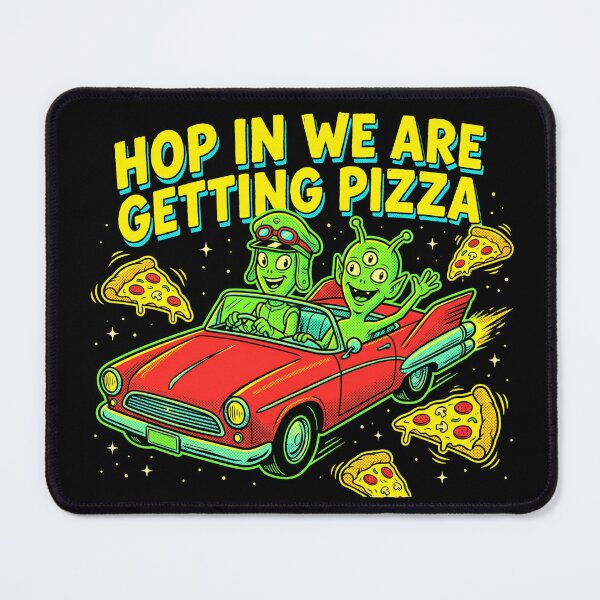 Item preview, Hop In We Are Getting Pizza Shirt designed and sold by TeNovaStudio.