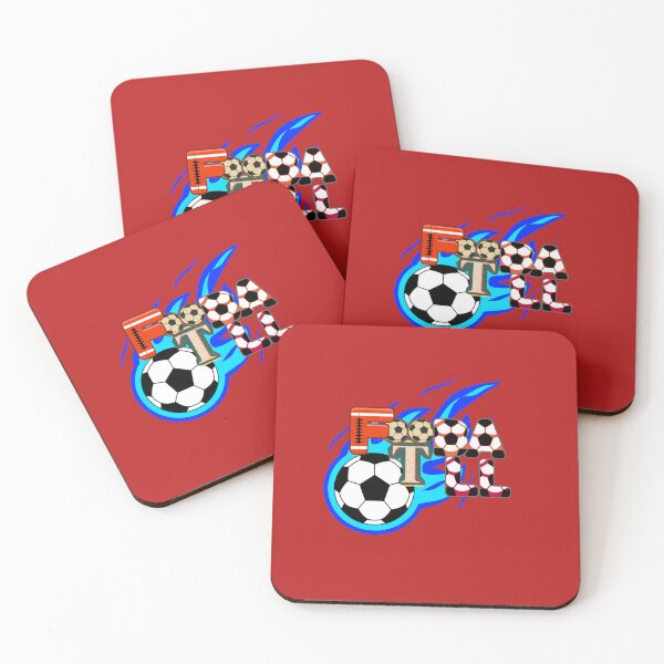 Item preview, Football Typography Art -Soccer Ball Flame Sports Design  designed and sold by Palette-Vibes.