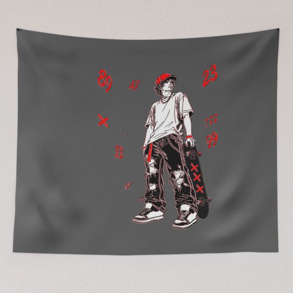 Item preview, Urban Skate Rebel Streetwear Graphic Design designed and sold by 4rpixs.